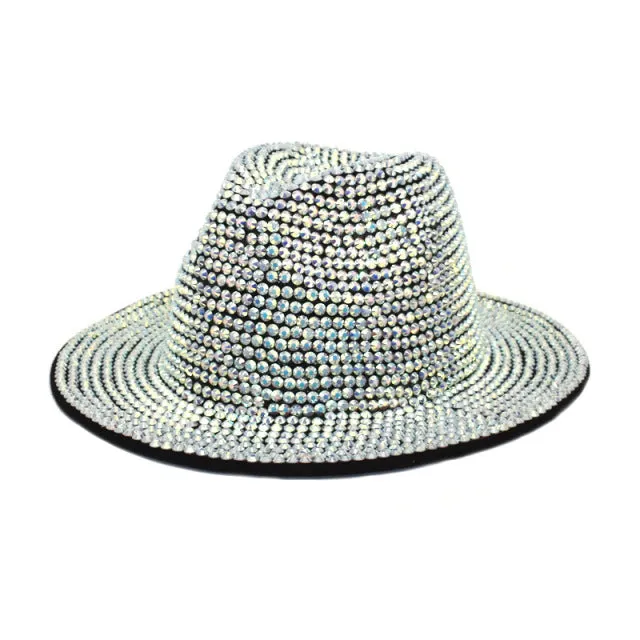 Rhinestone Fedora and Bucket Hats