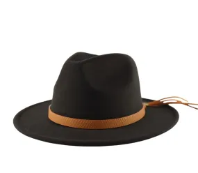 Rivet Fedora - Black