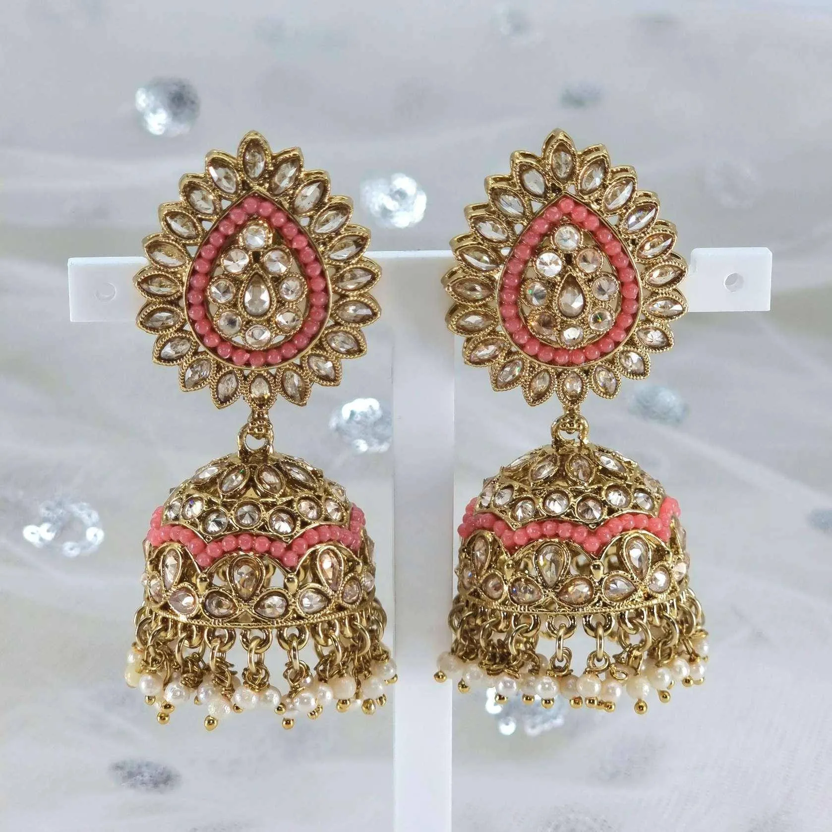 Rubab Statement Jhumki Earrings