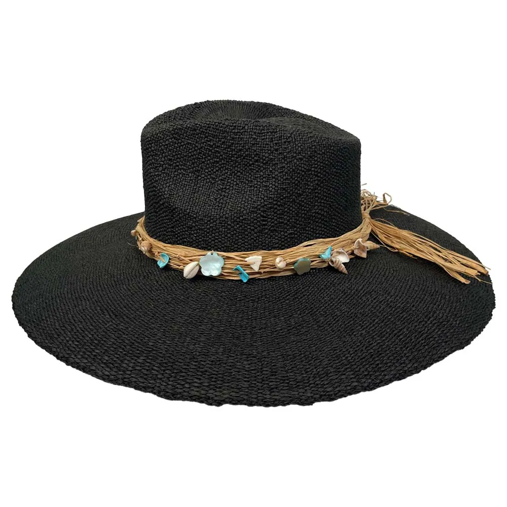 Saint Martin - Large Brim Paper Braid Fedora