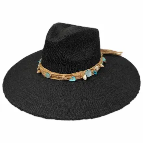 Saint Martin - Large Brim Paper Braid Fedora