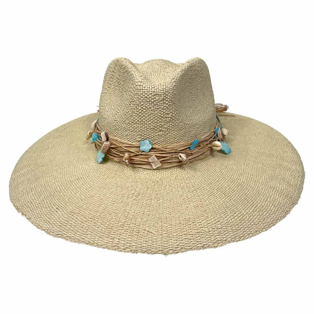 Saint Martin - Large Brim Paper Braid Fedora