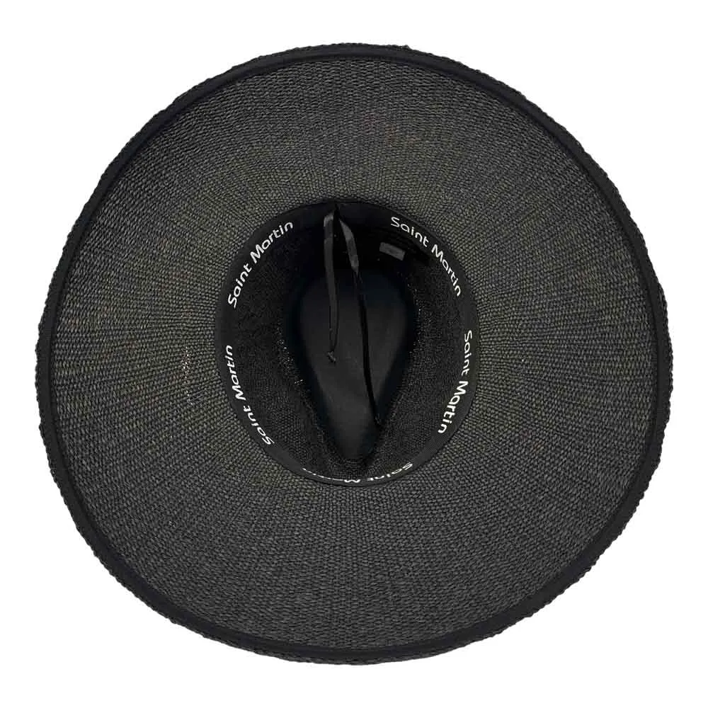 Saint Martin - Large Brim Paper Braid Fedora