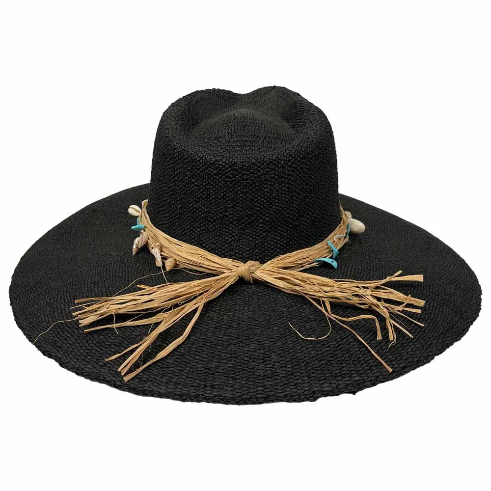 Saint Martin - Large Brim Paper Braid Fedora