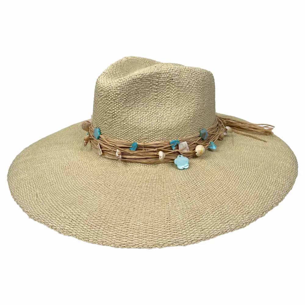 Saint Martin - Large Brim Paper Braid Fedora