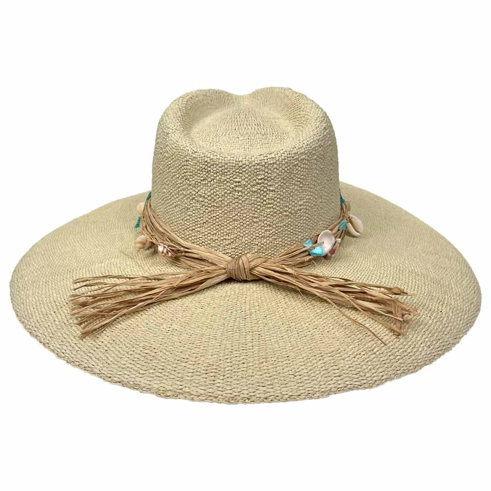 Saint Martin - Large Brim Paper Braid Fedora