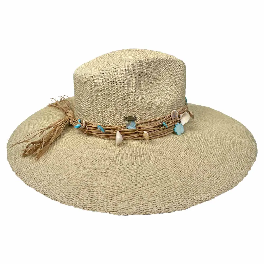 Saint Martin - Large Brim Paper Braid Fedora