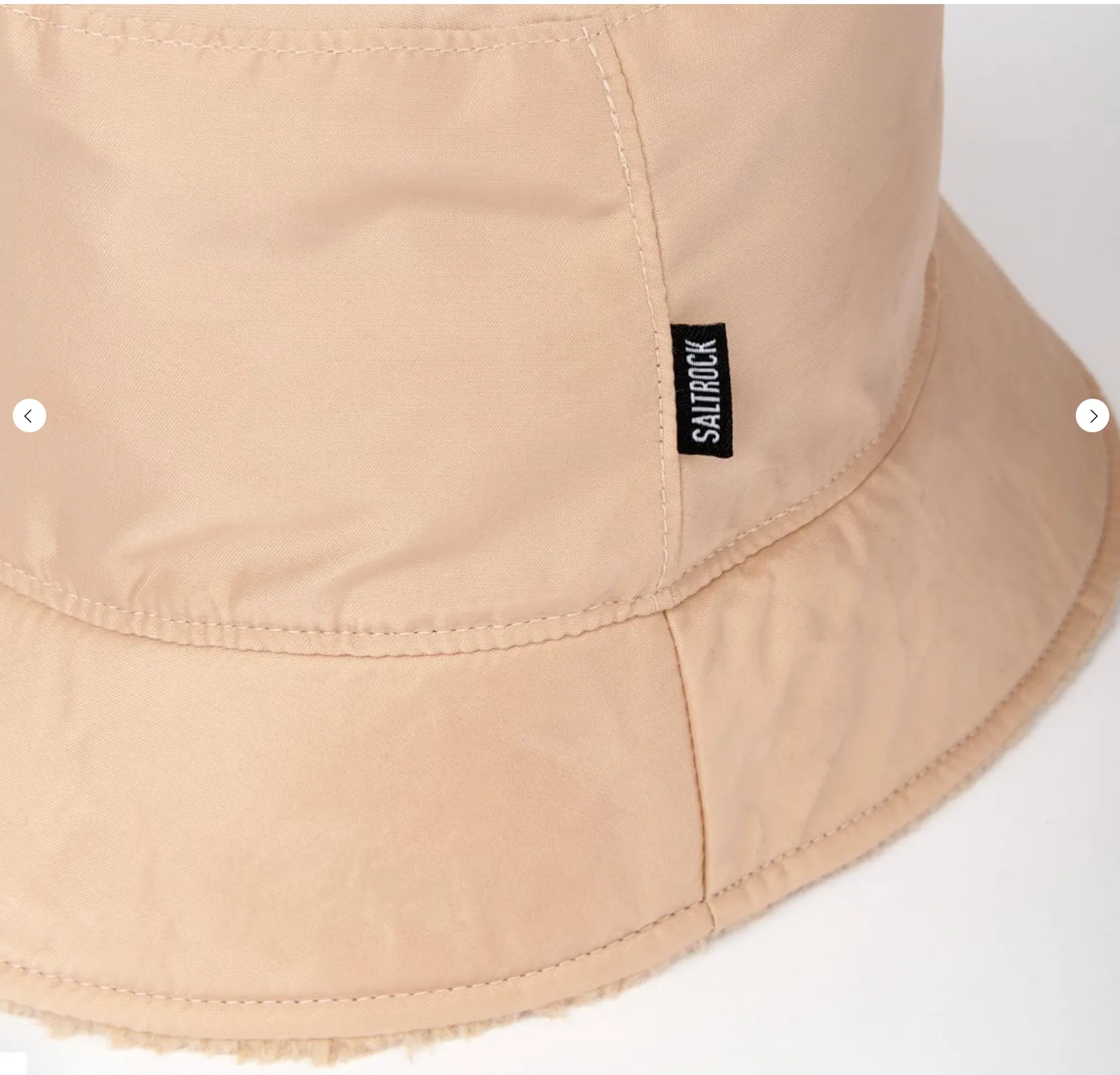 Saltrock Aran - Sherpa Bucket Hat - Cream