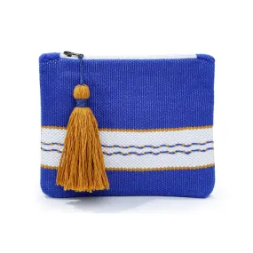 Santorini | Woven Leather Clutch