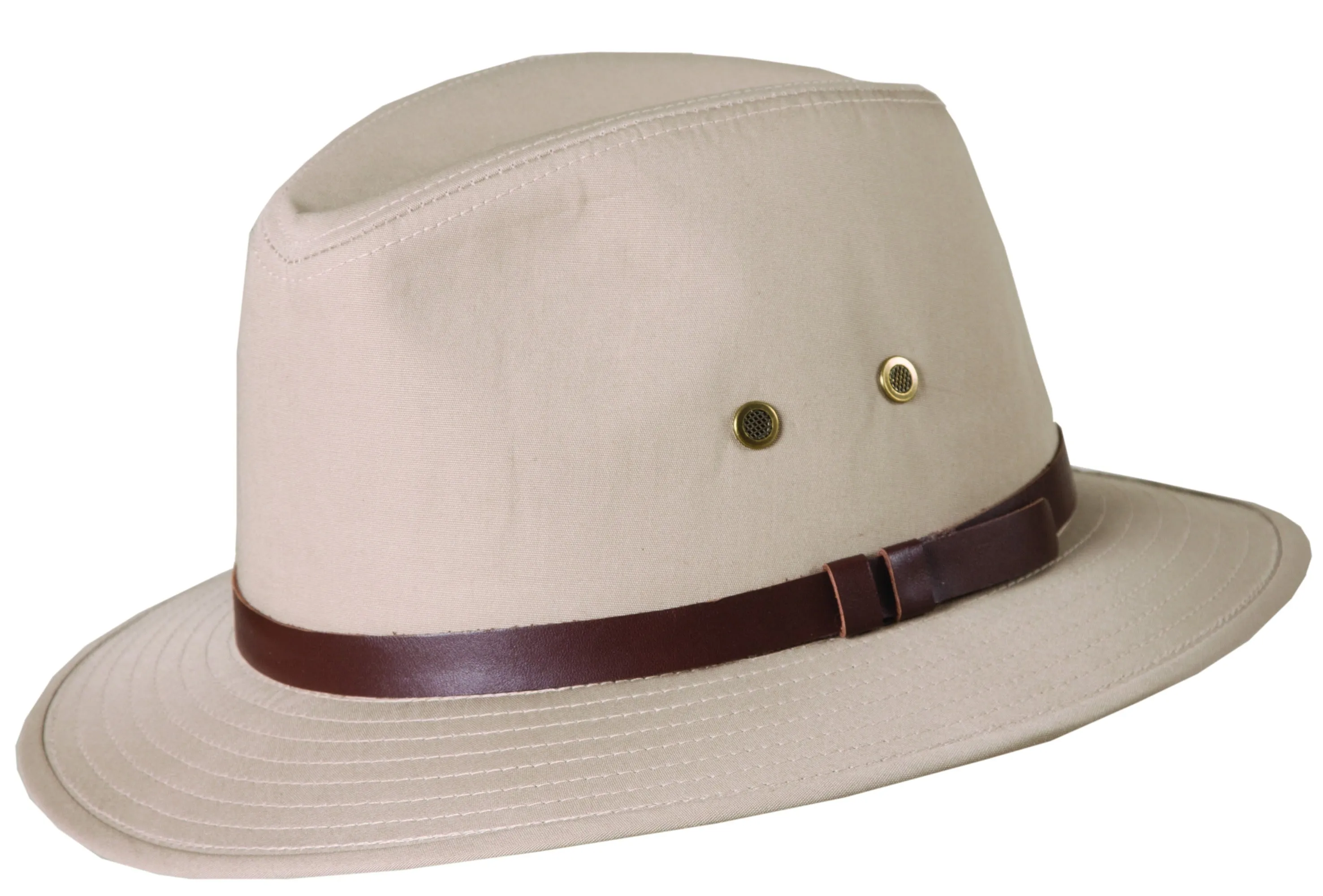 Stetson Gable Cotton Fedora Hat