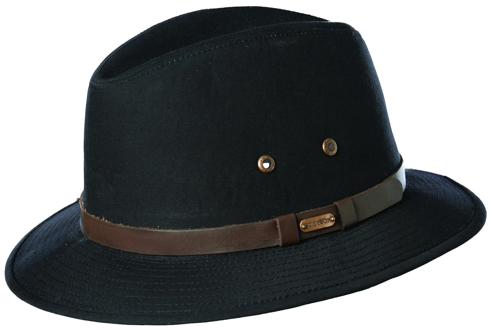 Stetson Gable Cotton Fedora Hat