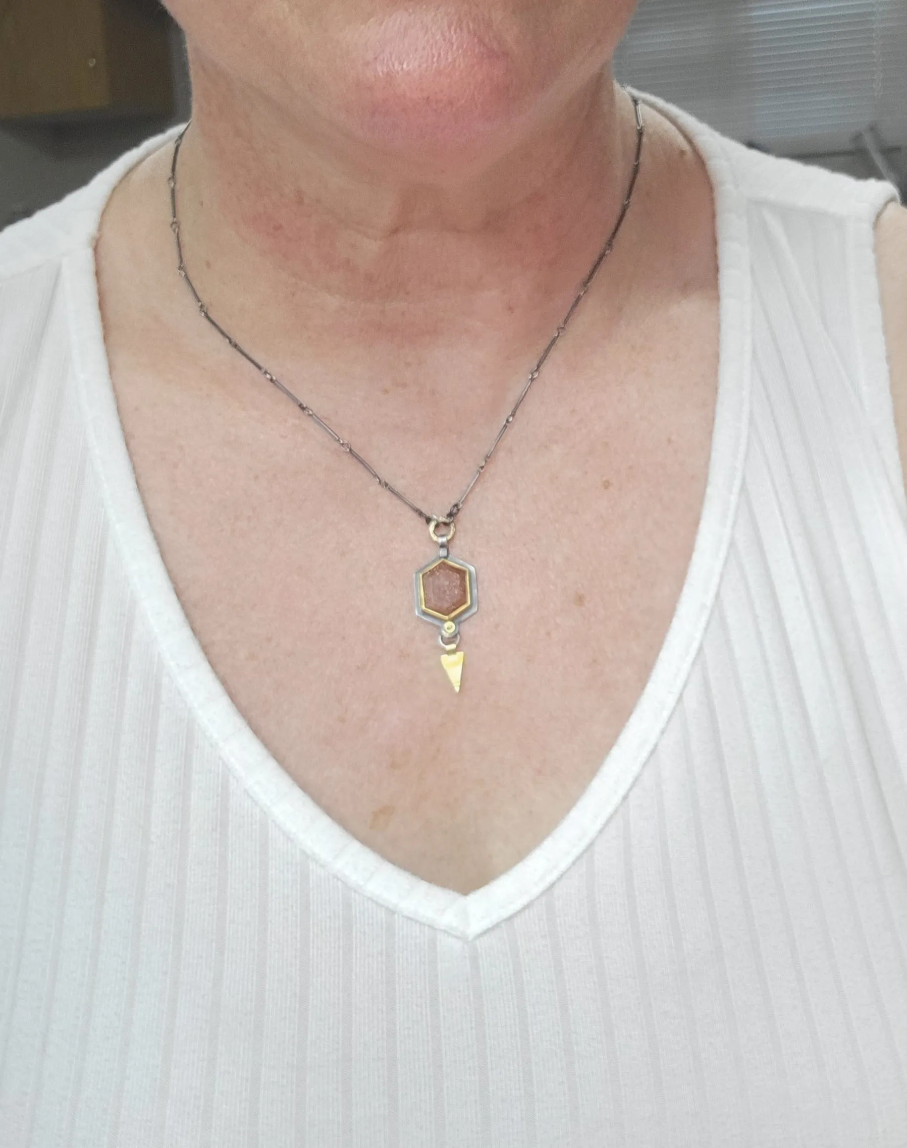 Sunstone Necklace