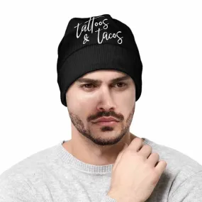 Tattoos And Tacos Warm Knitted Beanies Hat