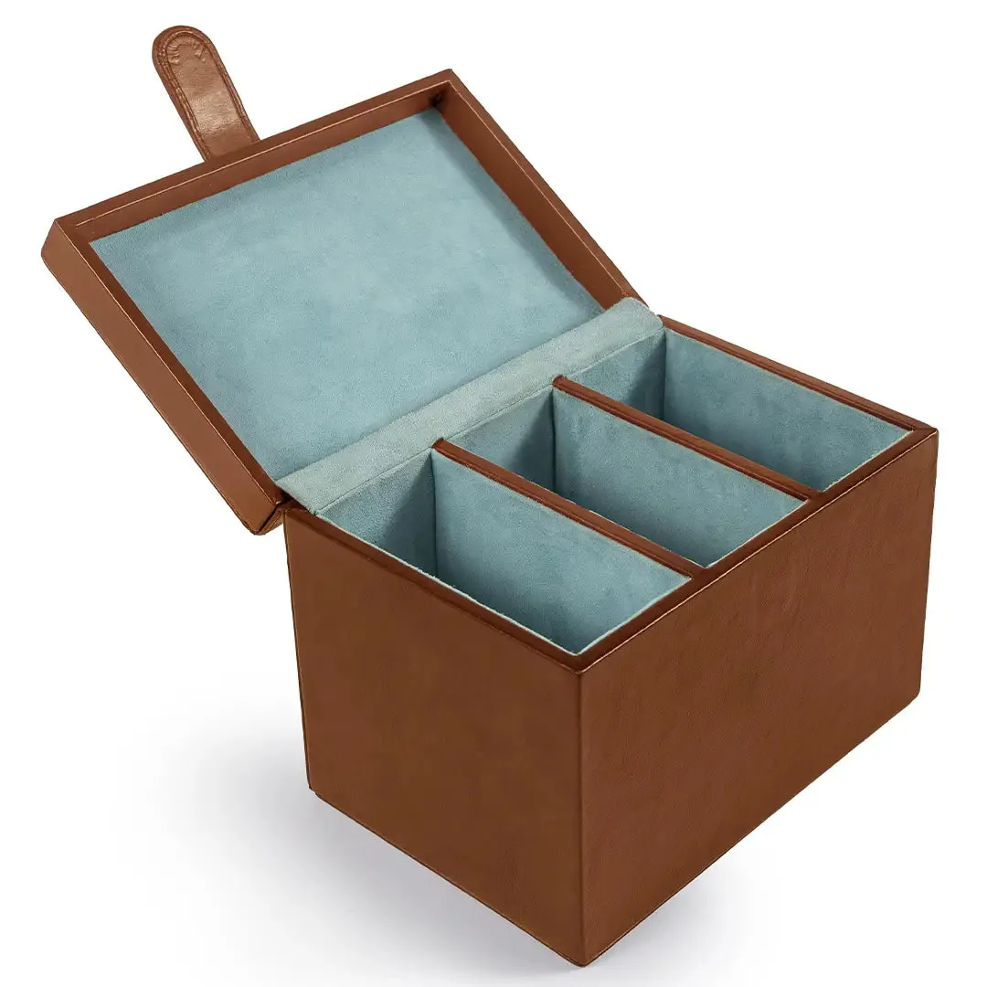 Three Pampeano Belt Box - Tan Leather by Pampeano