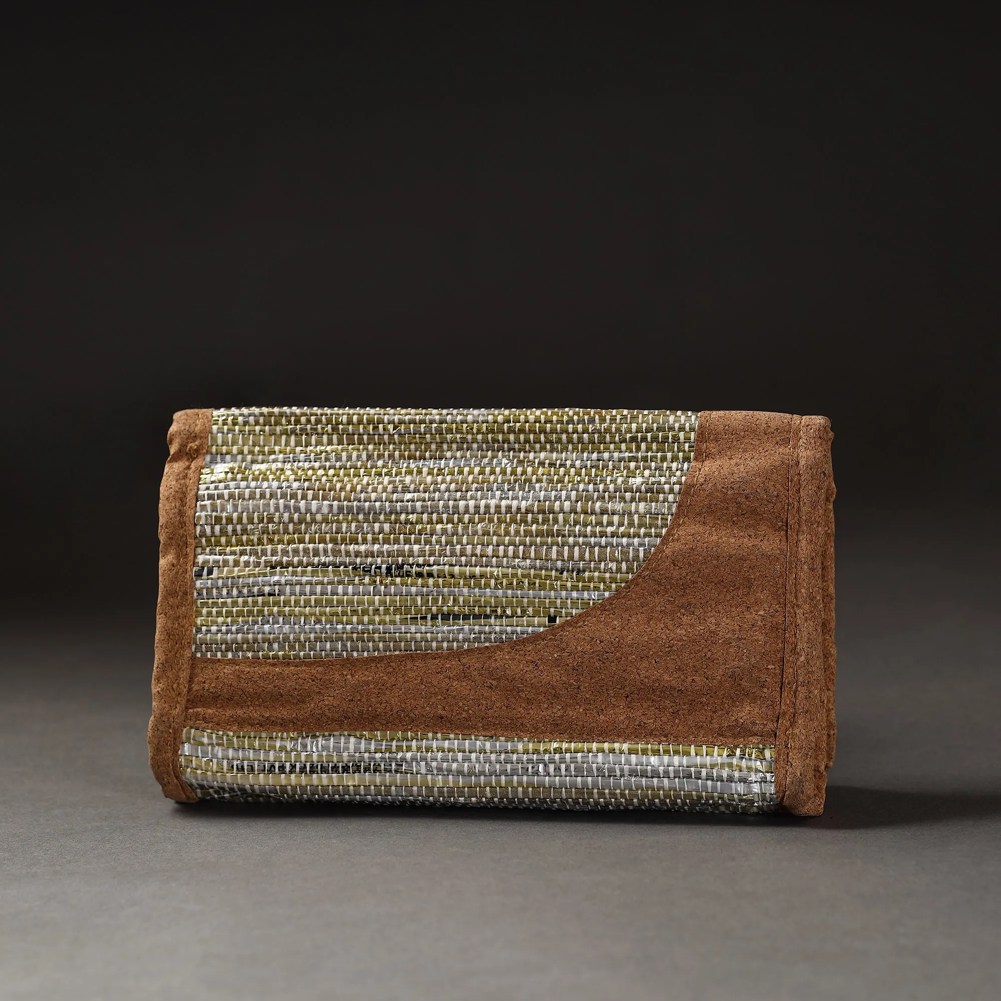 Upcycled Weave Handcrafted Clutch