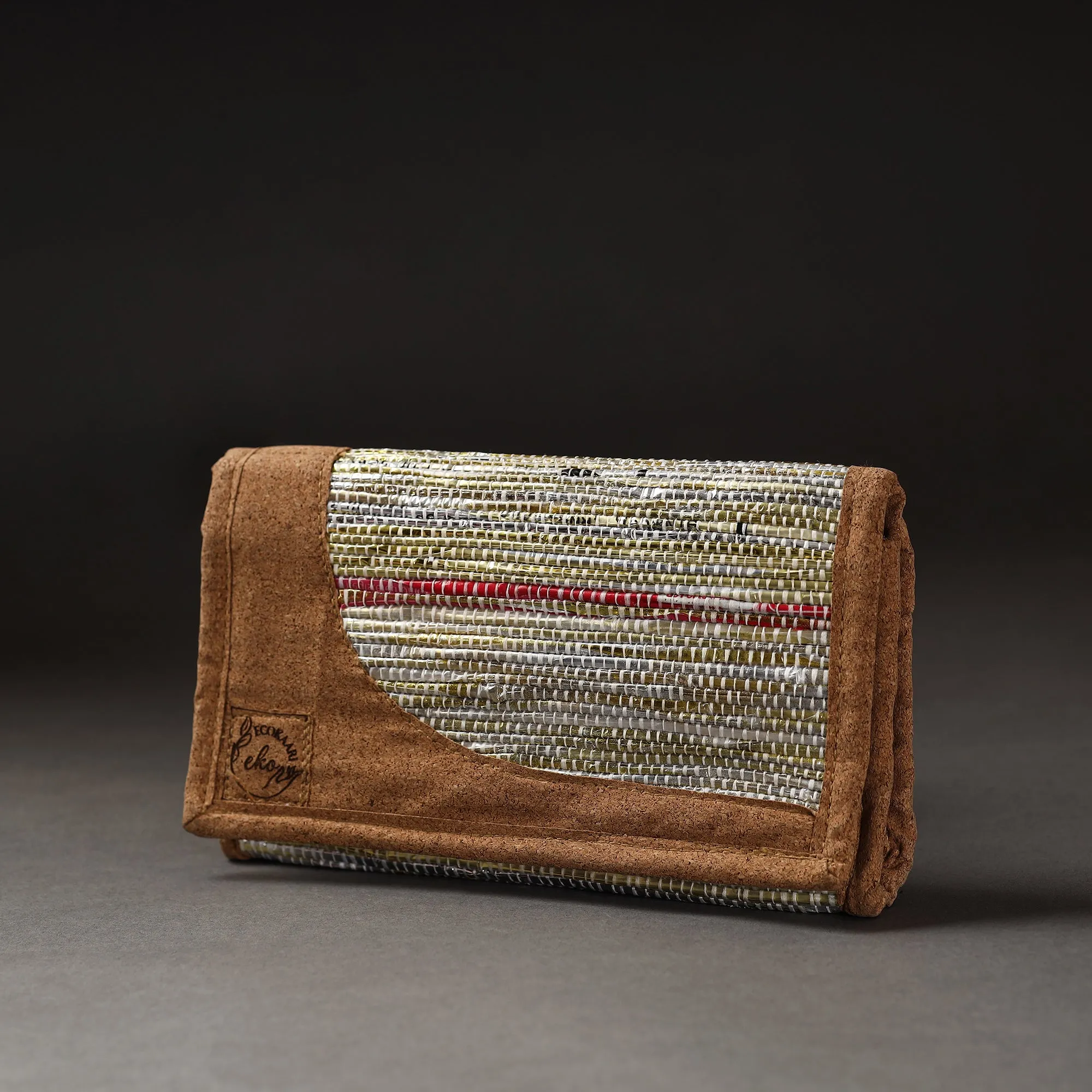 Upcycled Weave Handcrafted Clutch