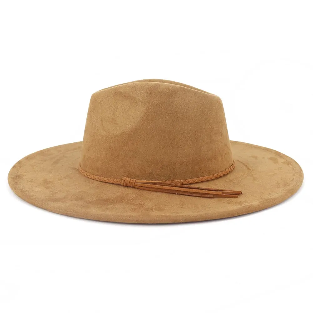 Verona Suede Fedora Hat