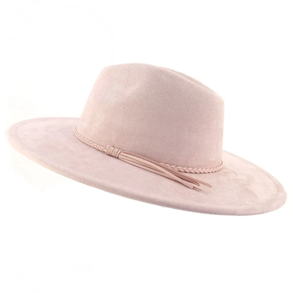 Verona Suede Fedora Hat