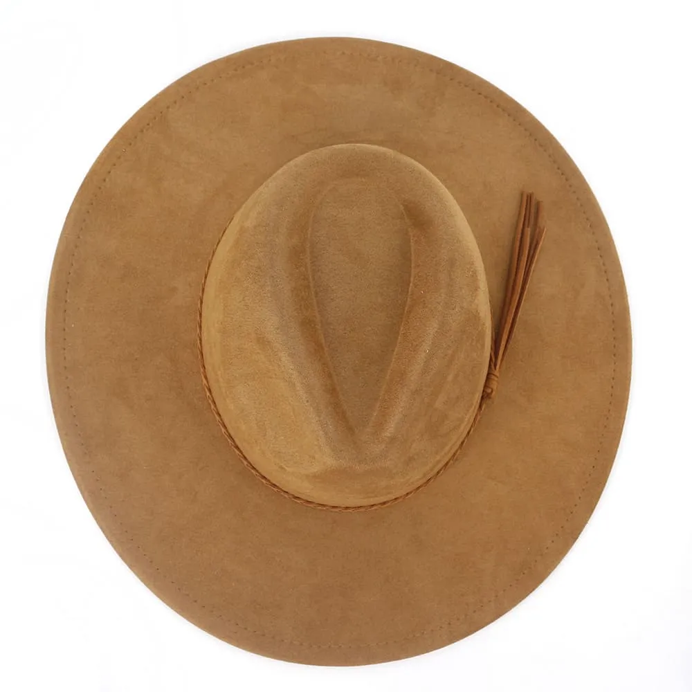 Verona Suede Fedora Hat