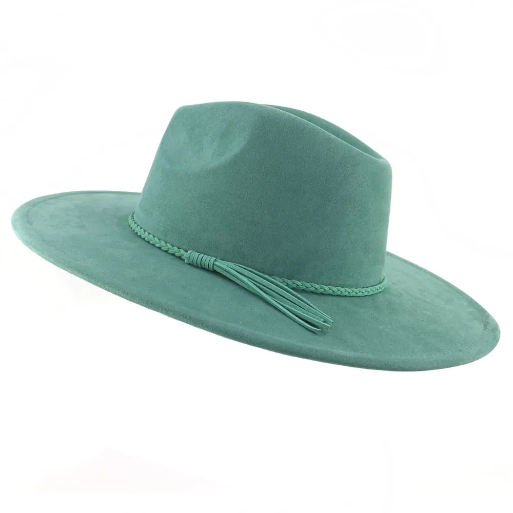 Verona Suede Fedora Hat