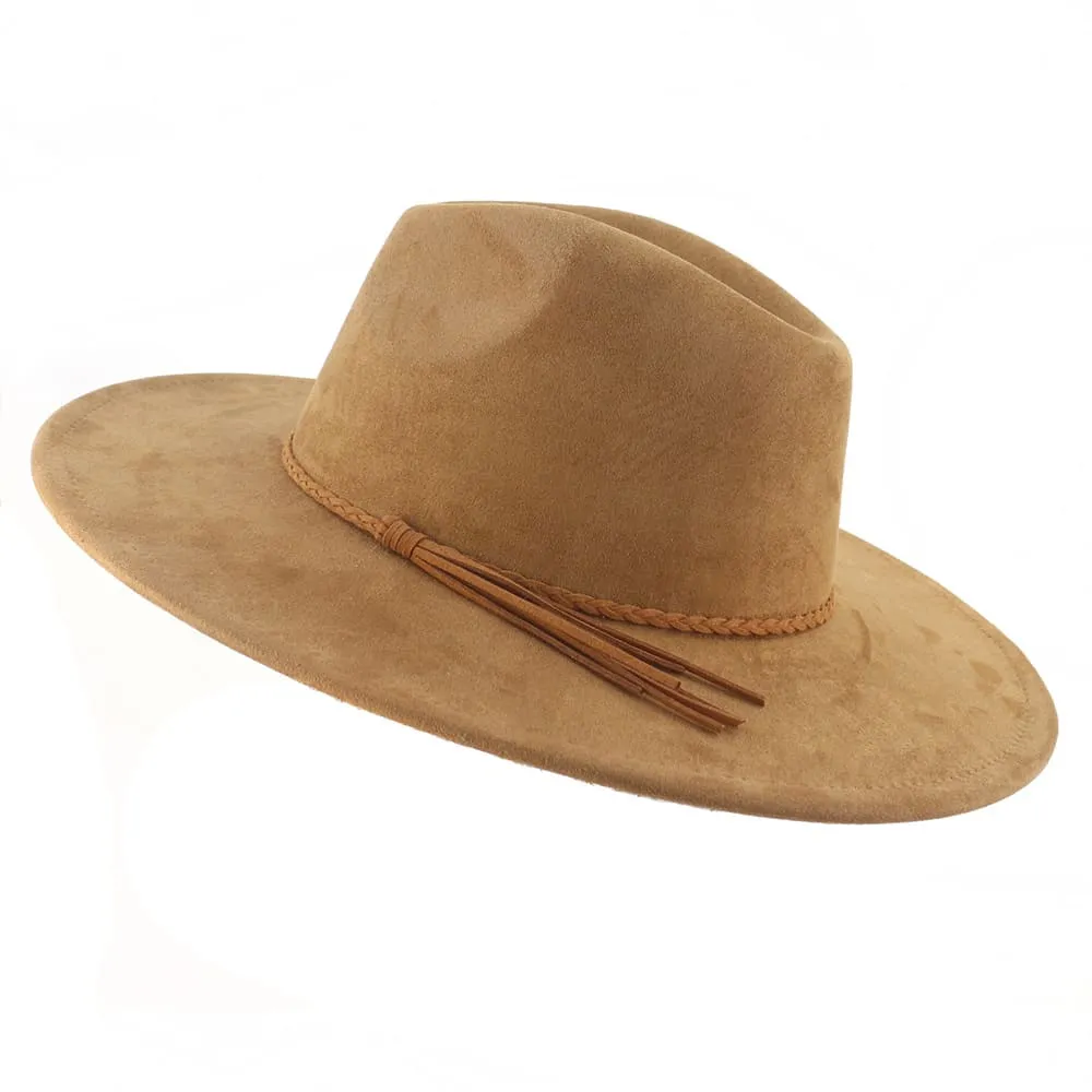 Verona Suede Fedora Hat