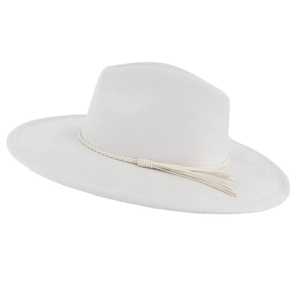 Verona Suede Fedora Hat