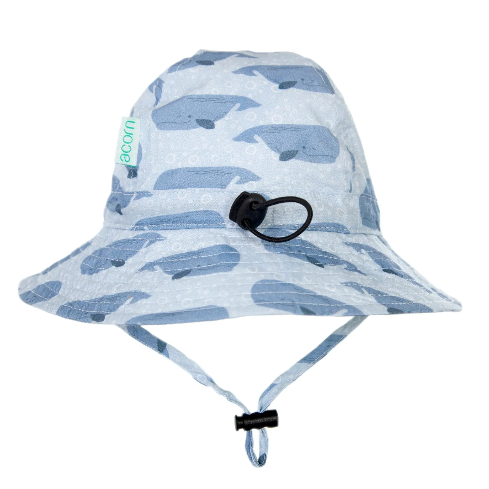 Whales Wide Brim Infant Sunhat